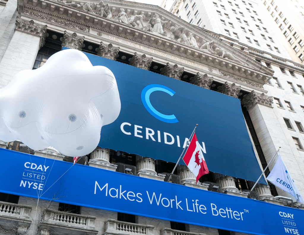 Ceridian Dayforce on the NYSE Wall Street - $CDAY